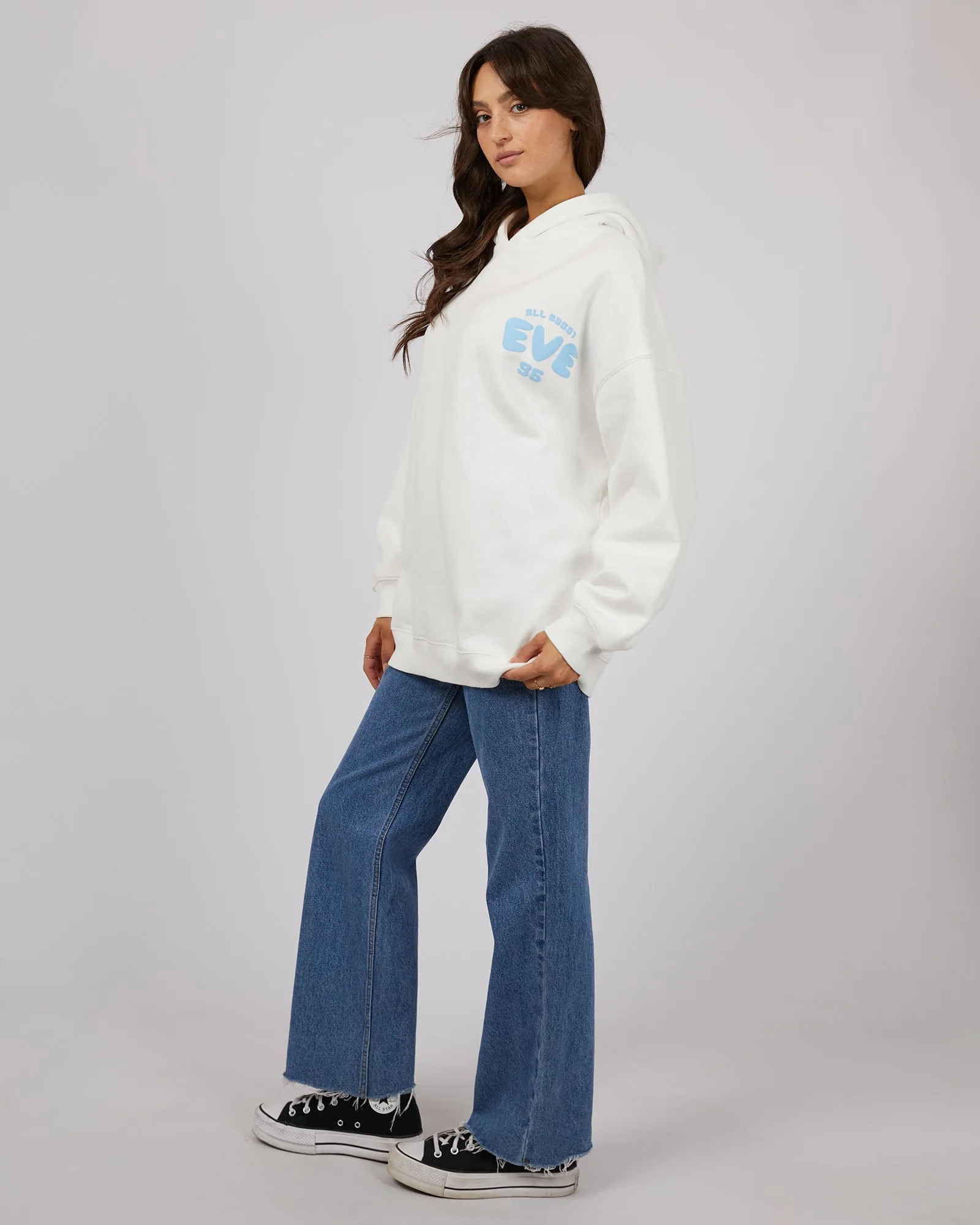 All About Eve Exhale Hoodie Vintage White