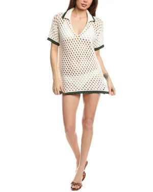 Echo Hammock Stitch Polo Top