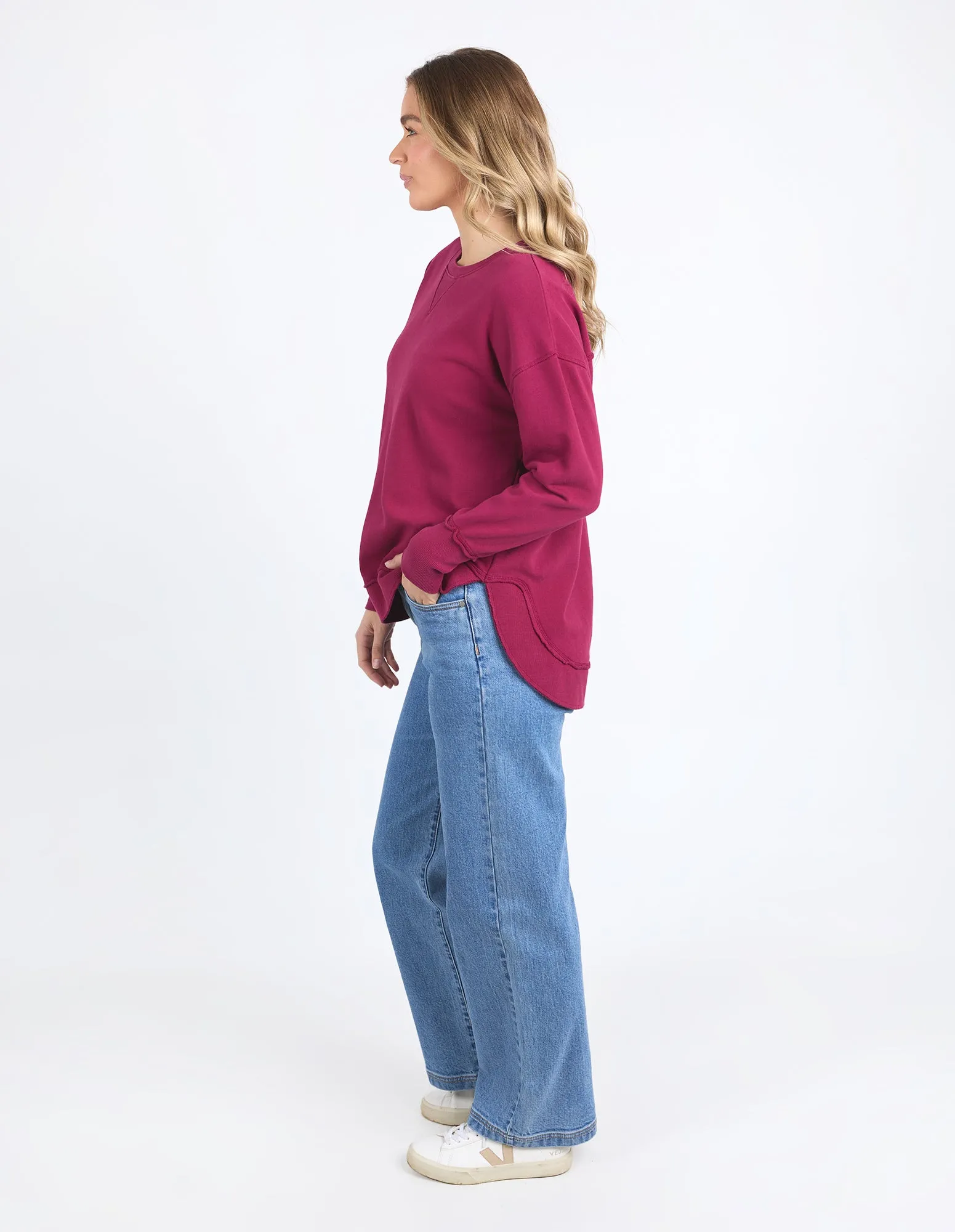 Foxwood Delilah Crew Beetroot Red