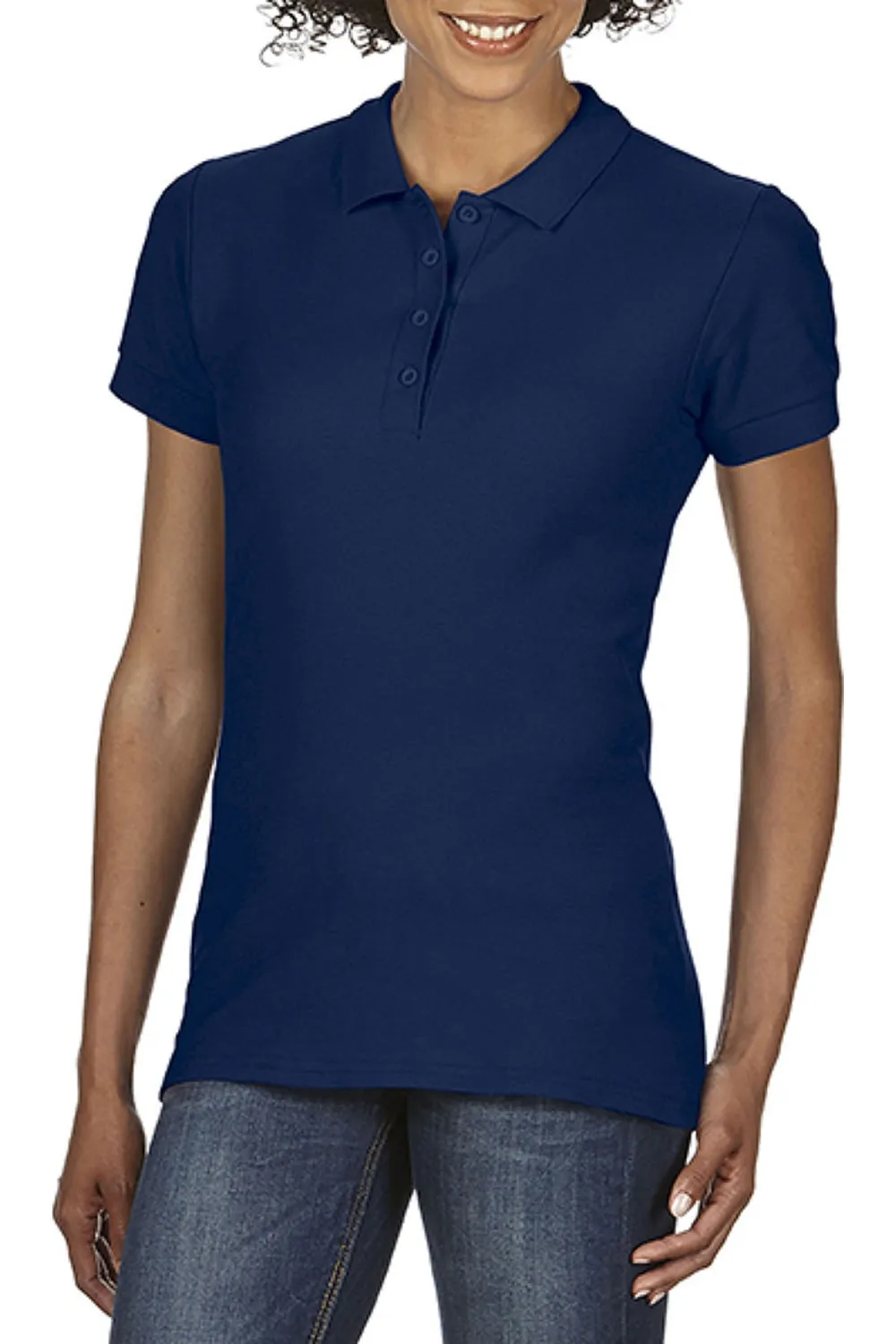 Gildan Softstyle Womens/Ladies Short Sleeve Double Pique Polo Shirt