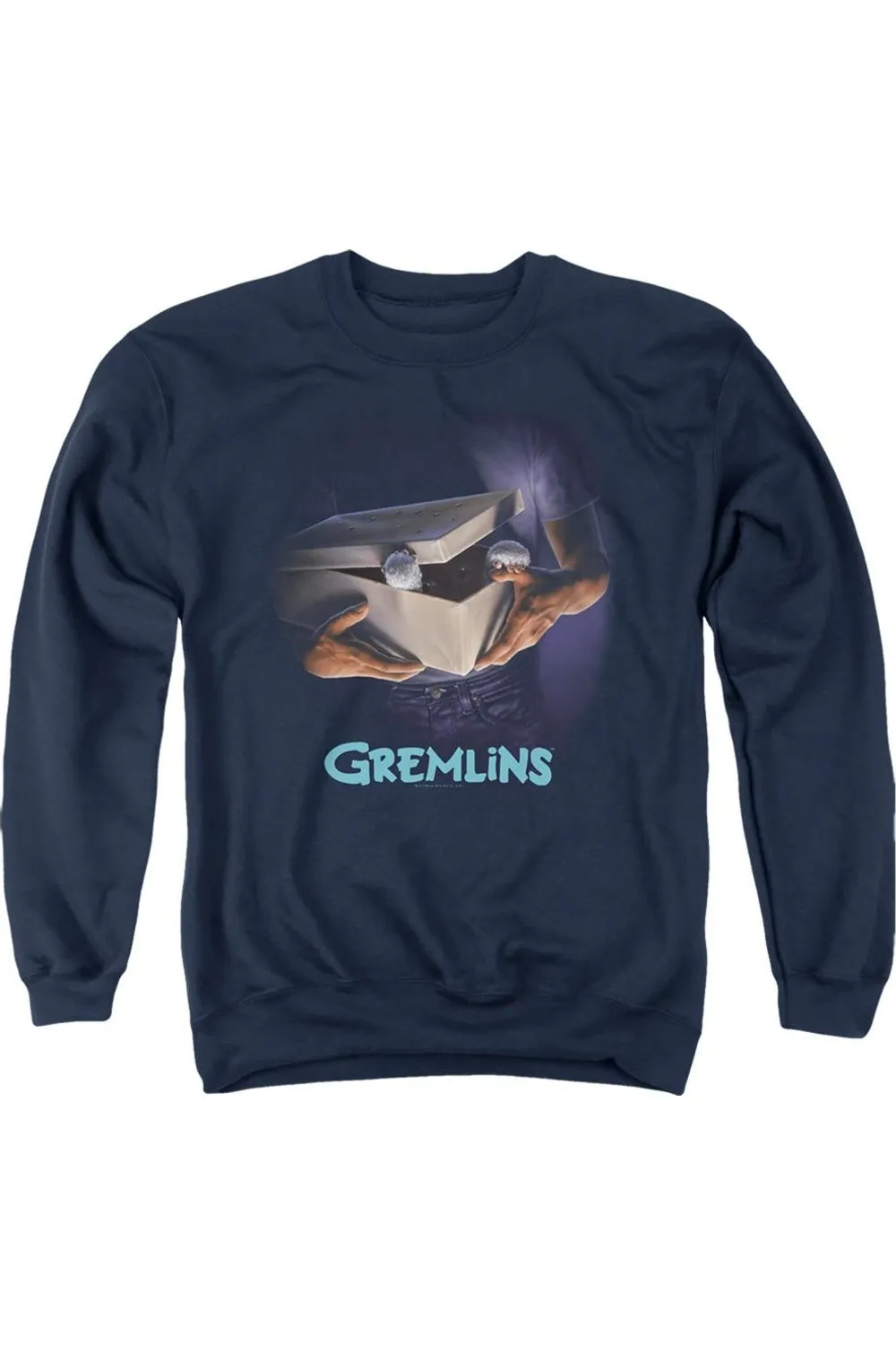 Gremlins Original Poster Adult Crewneck Sweatshirt