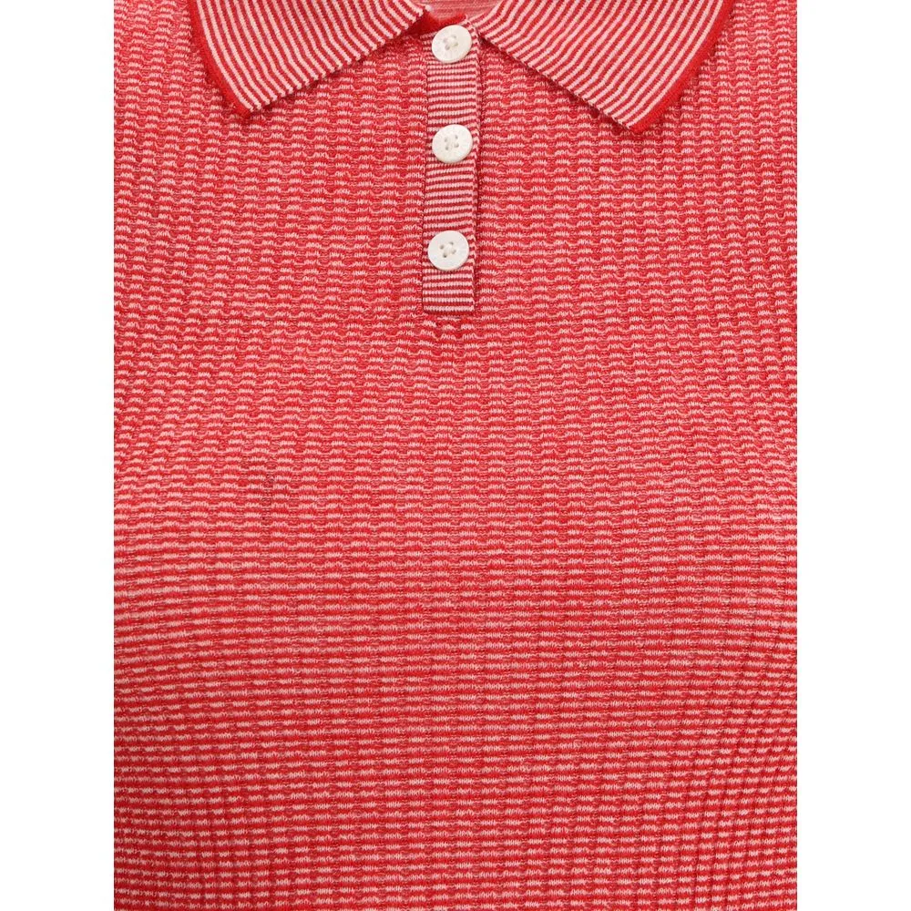 Guest in Residence Shrunken cashmere Polo Women's Shirt
