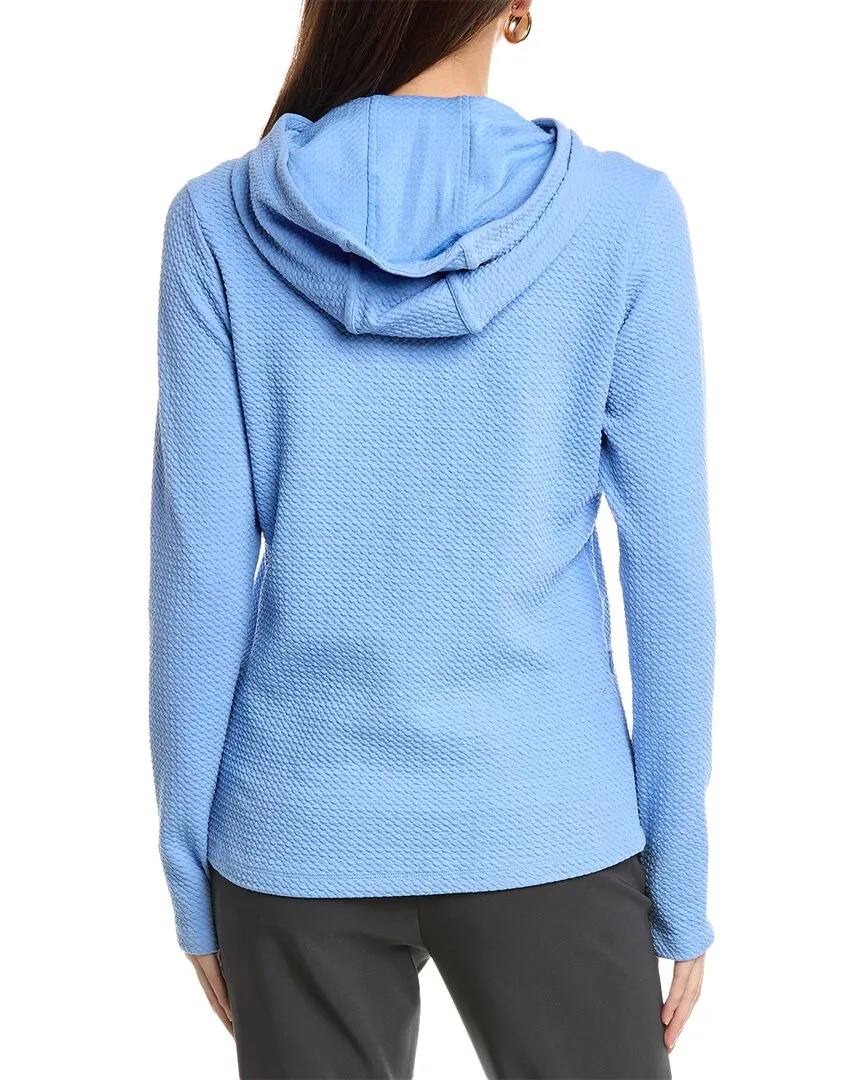 IBKUL Solid Popcorn Stitch Hoodie