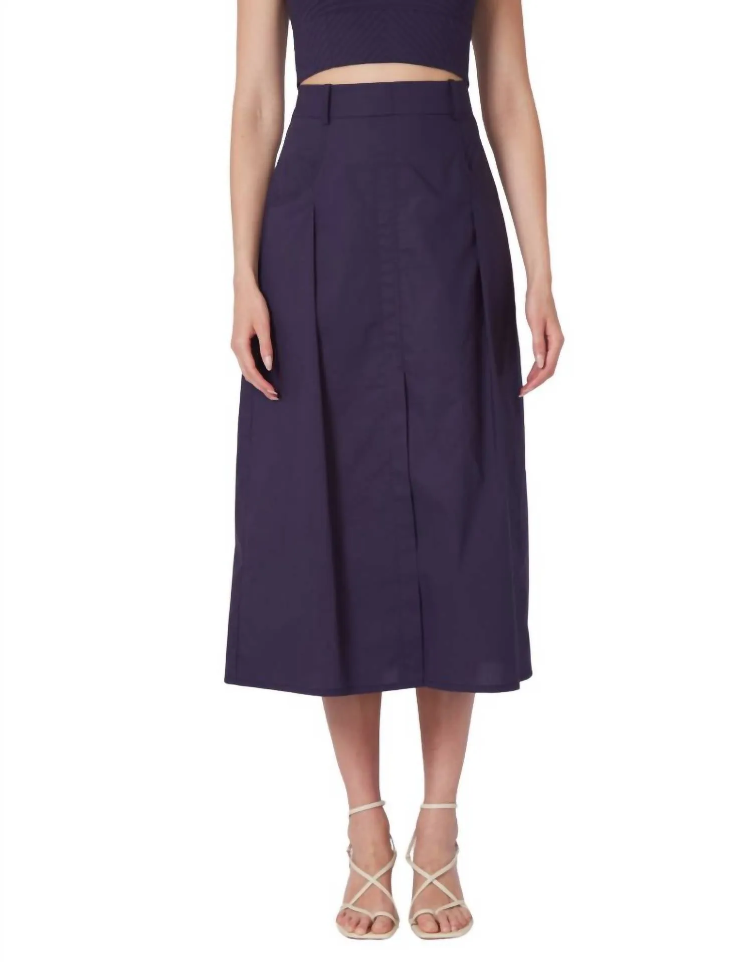 Jazlyn Skirt In Navy