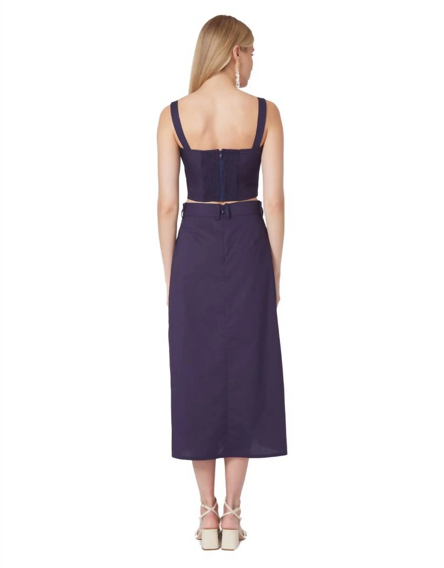 Jazlyn Skirt In Navy