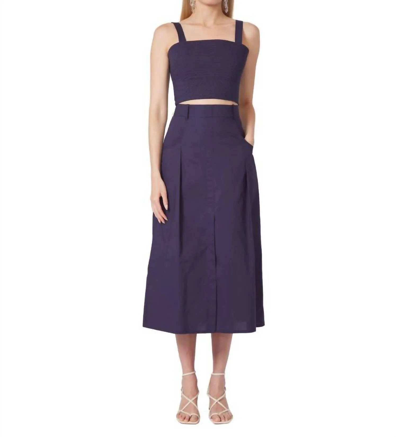 Jazlyn Skirt In Navy
