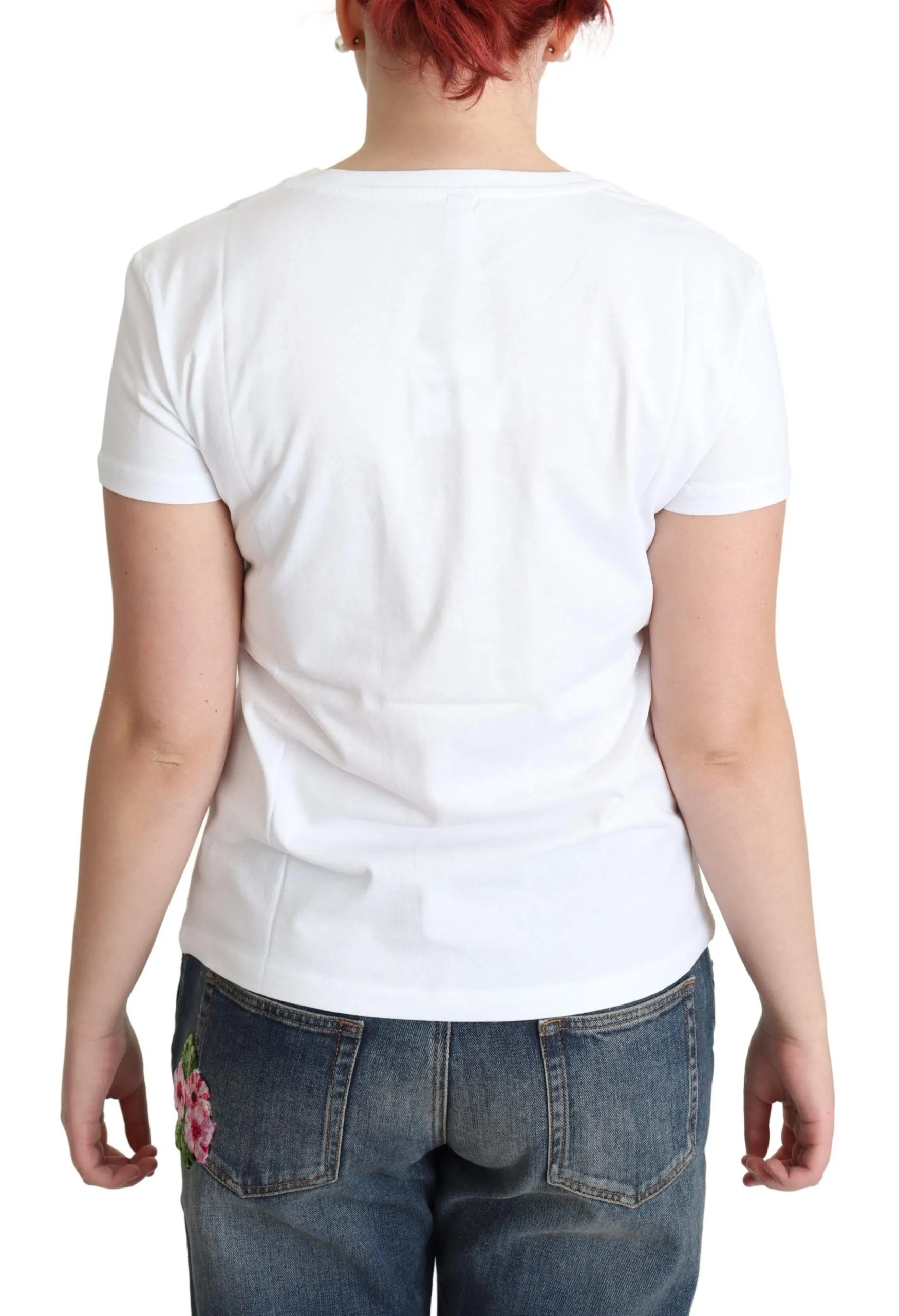 Moschino  Cotton Sunny Milano Print Women's T-shirt