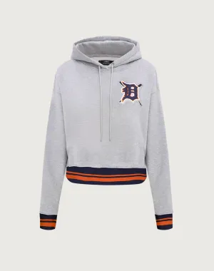 Pro Standard Detroit Tigers Mashup Rib Cropped Hoodie