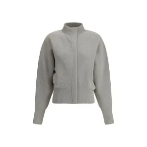 SA SU PHI Wool Ribbed Women's Cardigan