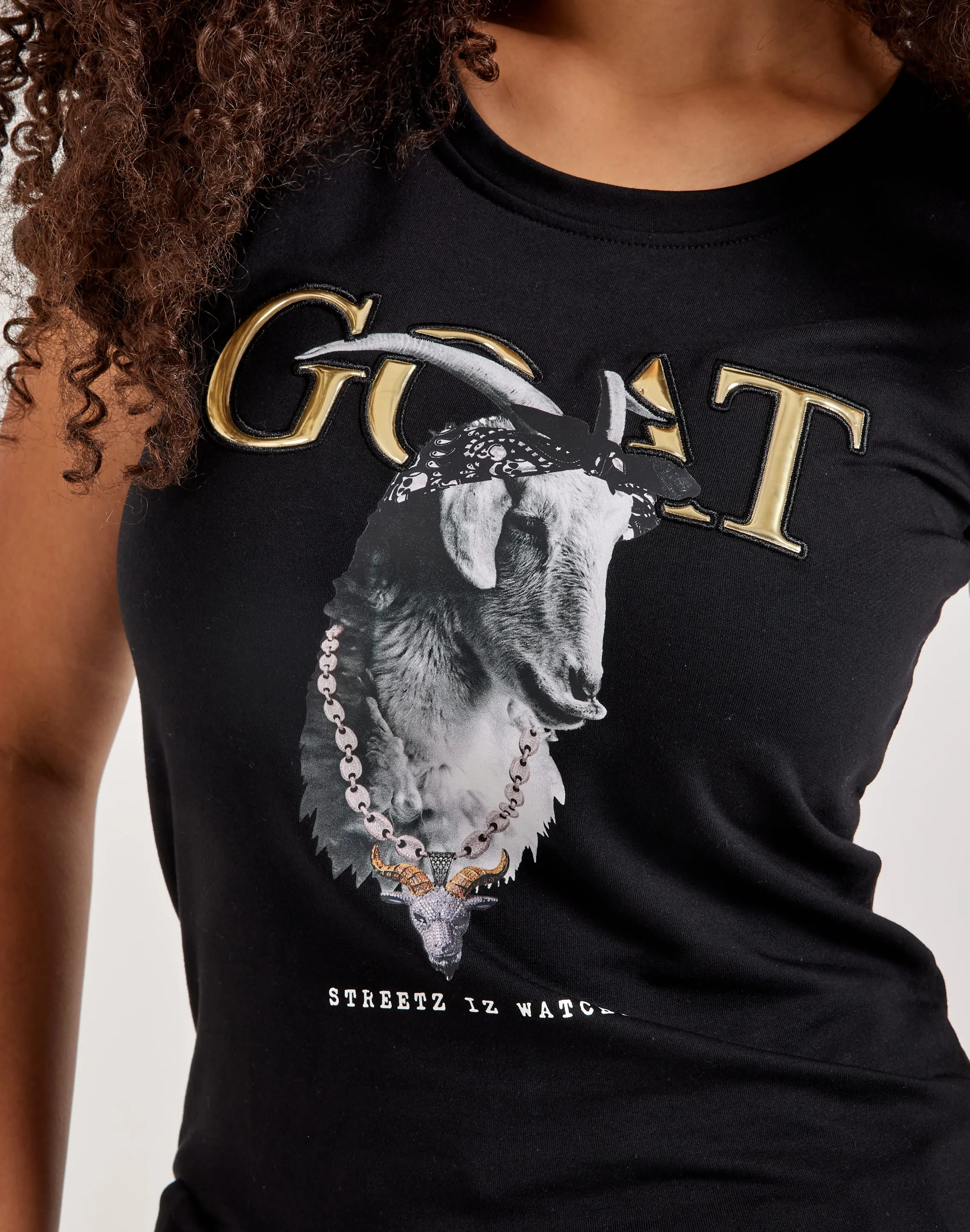 Streetz Iz Watchin Goat Tee