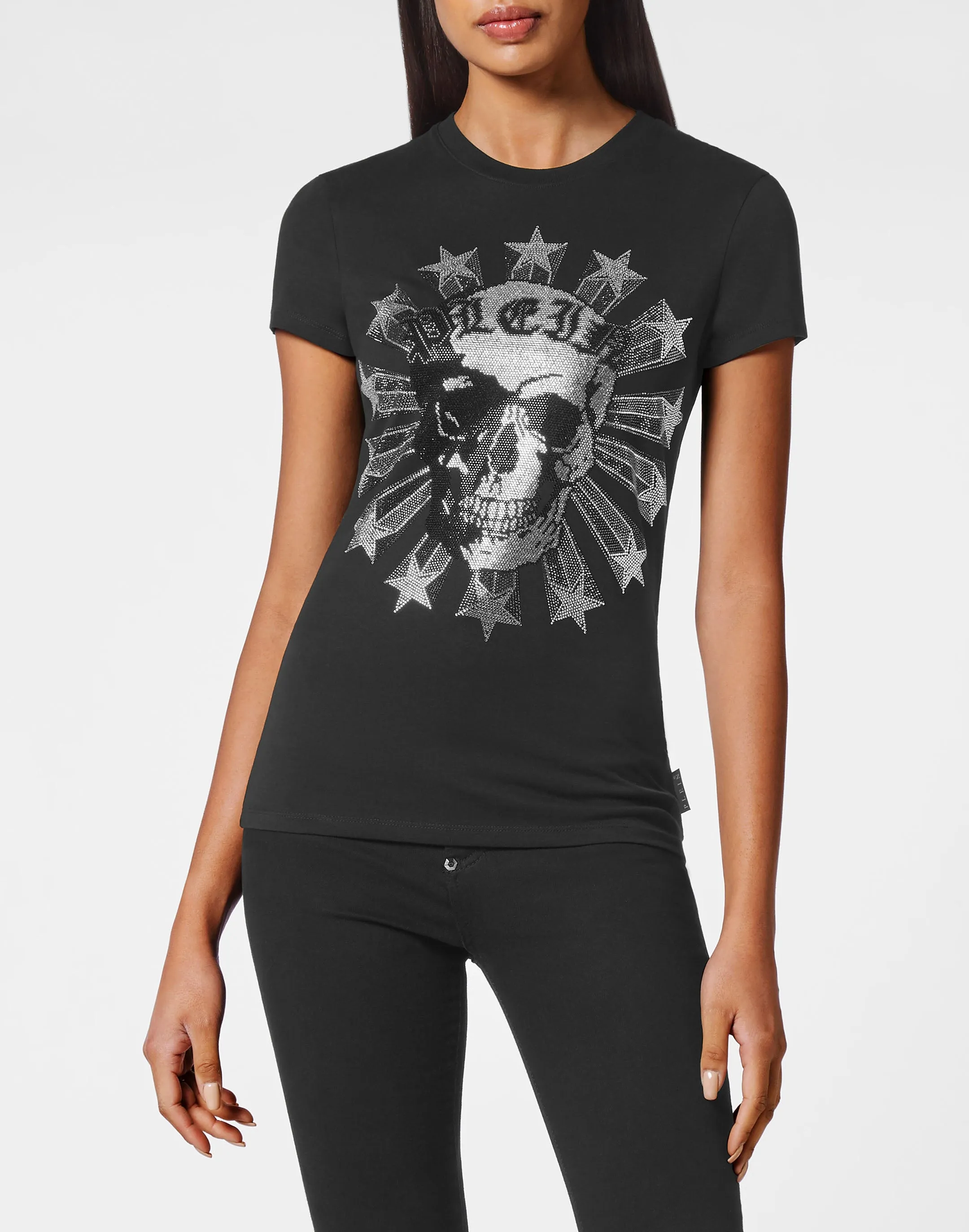 T-shirt Sexy Pure fit with Crystals
