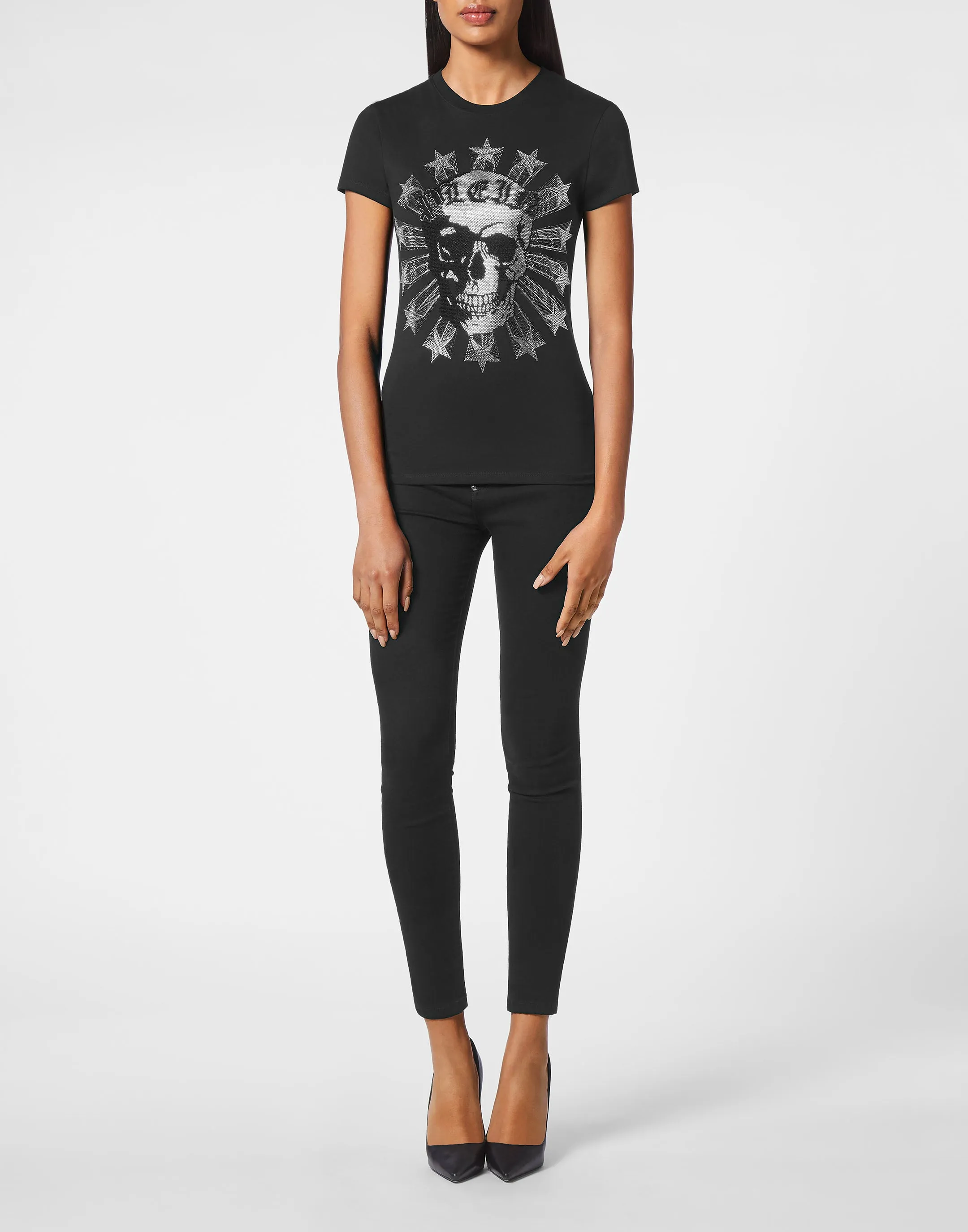 T-shirt Sexy Pure fit with Crystals