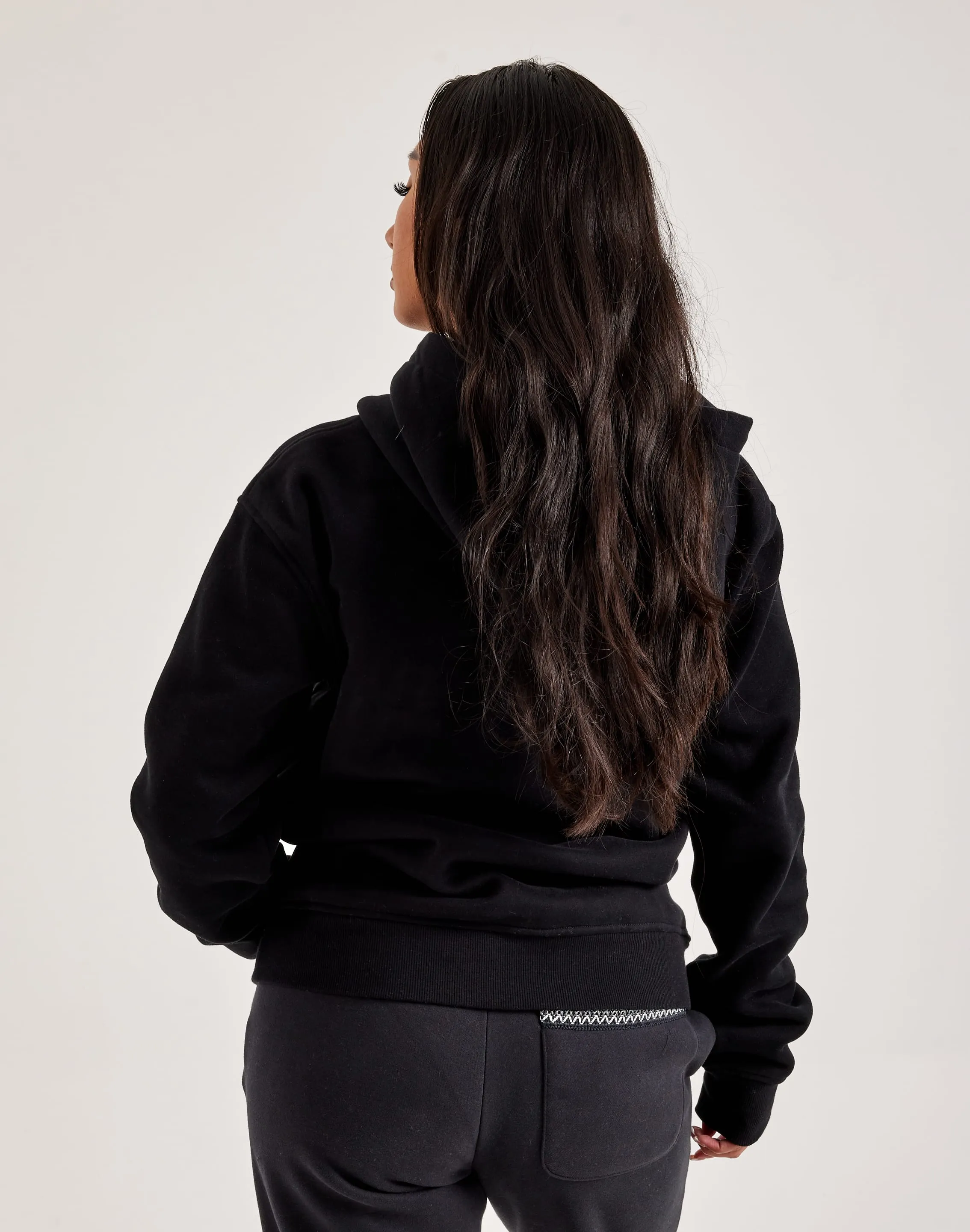 UGG Rey Fuzzy Logo Hoodie